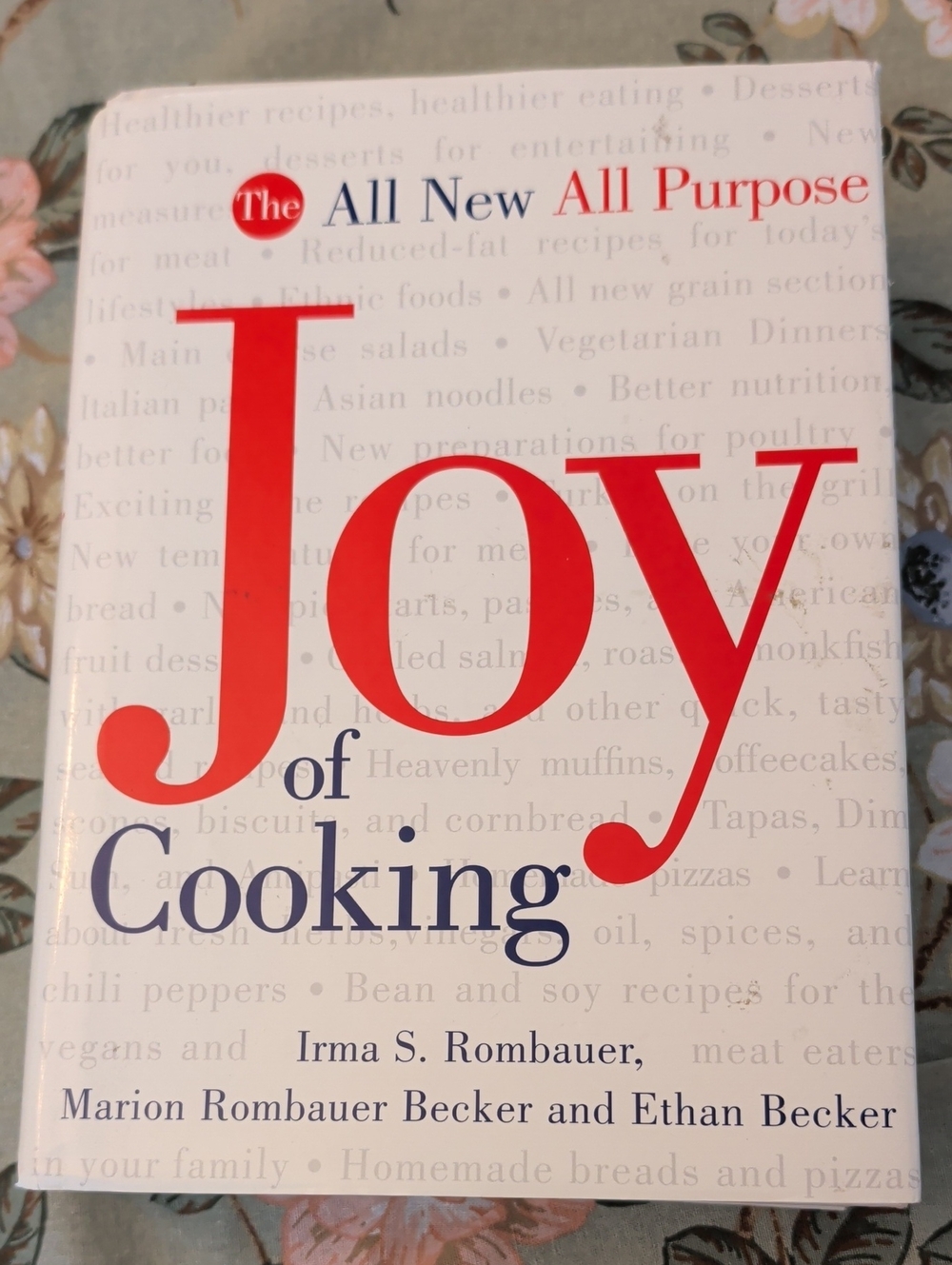 Joy Of Cooking Cookbook